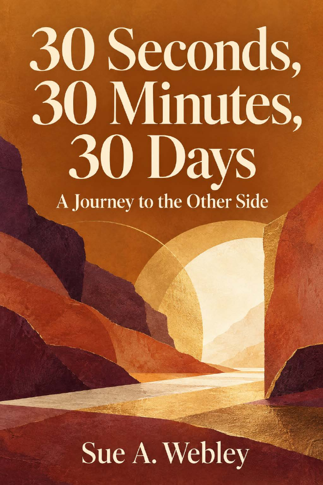 Cover of 30 Seconds, 30 Minutes, 30 Days: A Journey to the Other Side by Sue A. Webley